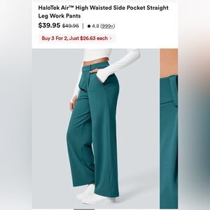 Halara high waisted work pants